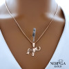 Rose gold pendant #68245