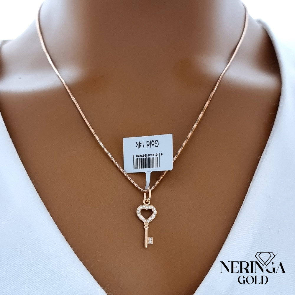 Rose gold pendant #68247