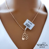Rose gold heart pendant #68257