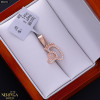 Rose gold heart pendant #68241