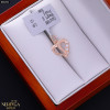 Rose gold heart pendant #68262