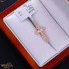 Rose gold cross pendant #68277