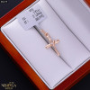 Rose gold cross pendant #68279