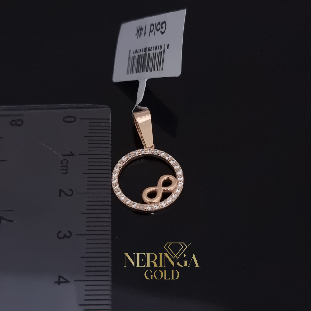 Rose gold pendant #68388