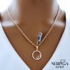 Rose gold pendant #68388