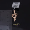 Rose gold heart pendant #68390