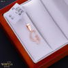 Rose gold letter pendant #68512