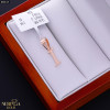 Rose gold letter pendant #68513