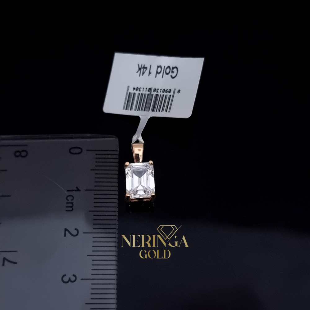 Rose gold pendant #68625