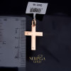 Rose gold cross pendant #68740