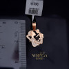 Rose gold pendant #68736