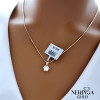 Rose gold pendant #68738