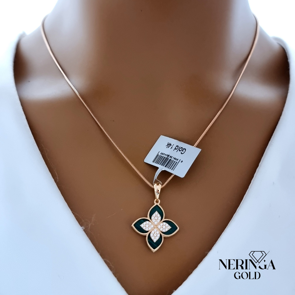 Rose gold pendant #68774