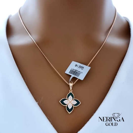 Rose gold pendant #68774