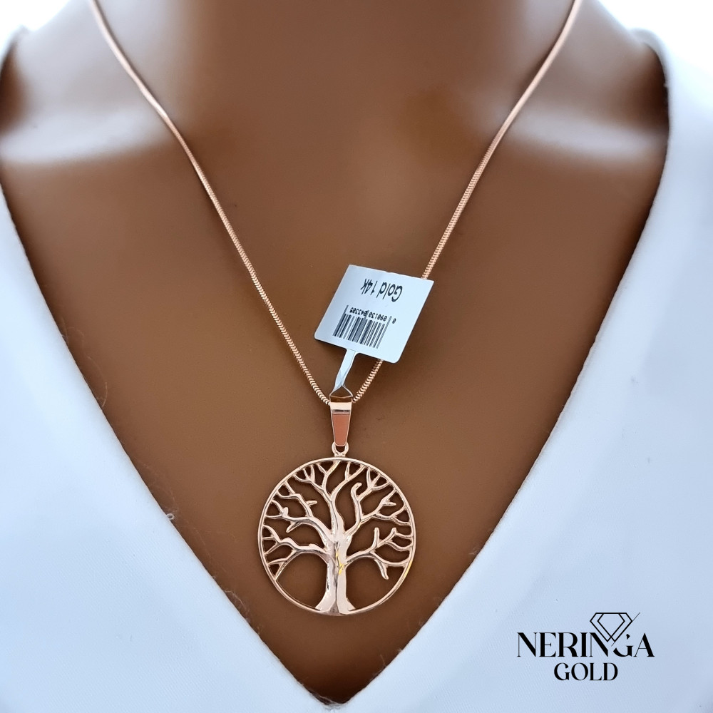 Rose gold pendant #68771