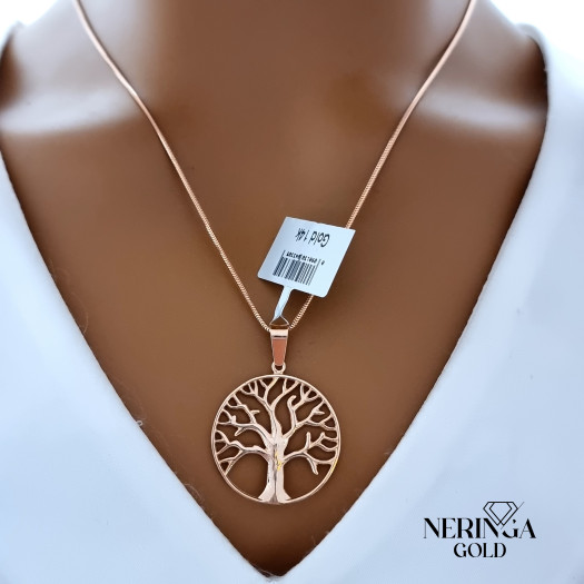 Rose gold pendant #68771