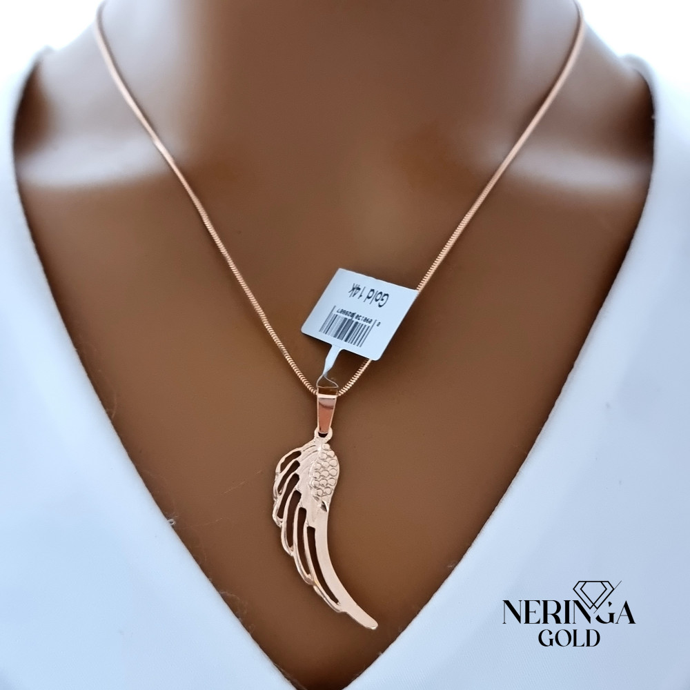 Rose gold pendant #68772