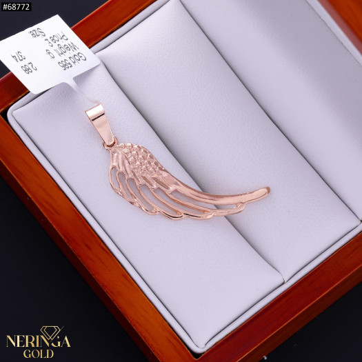 Rose gold pendant #68772