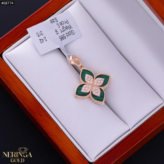Rose gold pendant #68774
