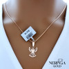 Rose gold angel pendant #69050