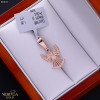 Rose gold angel pendant #69050