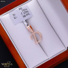 Rose gold letter pendant #69044