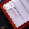 Rose gold letter pendant #69042