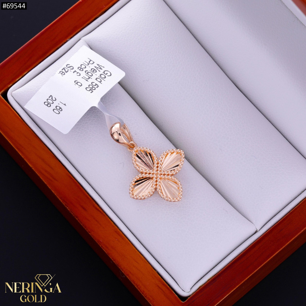 Rose gold pendant #69544