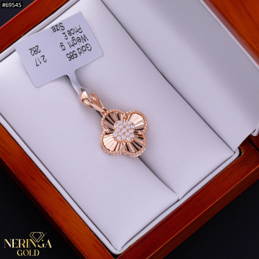 Rose gold pendant #69545