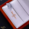 Rose gold cross pendant #69666