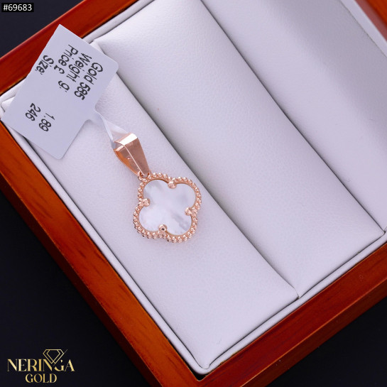Rose gold pendant #69683