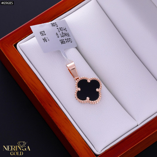 Rose gold pendant #69685