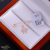 Rose gold clip and brooche #69686