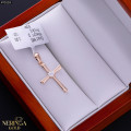 Rose gold cross pendant #70193