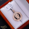 Rose gold icon pendant #66440