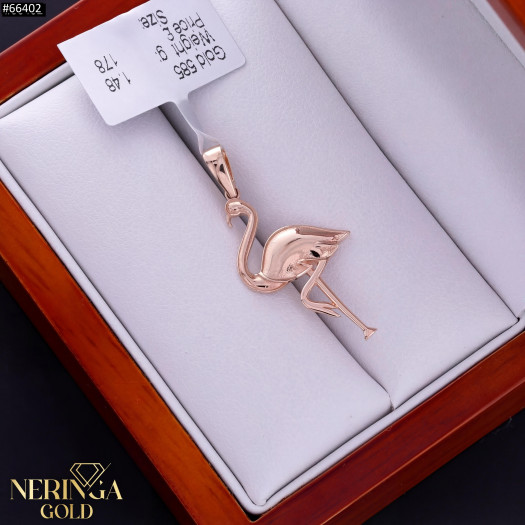 Rose gold pendant #66402