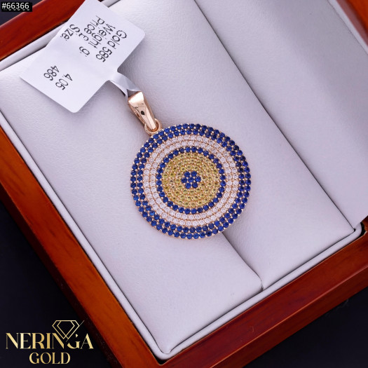 Rose gold pendant #66366