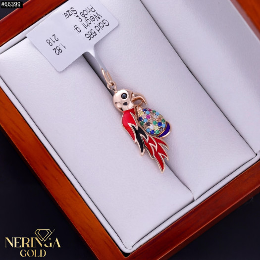 Rose gold pendant #66399