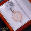 Rose gold pendant #66369