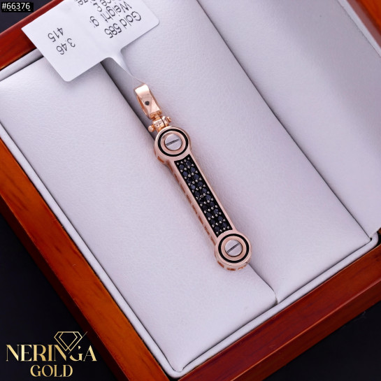 Rose gold pendant #66376