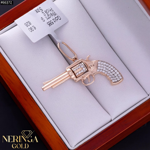 Rose gold pendant #66372