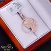 Rose gold pendant #66367