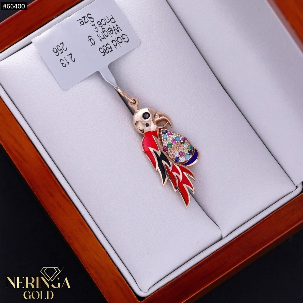 Rose gold pendant #66400