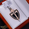 Rose gold pendant #66351