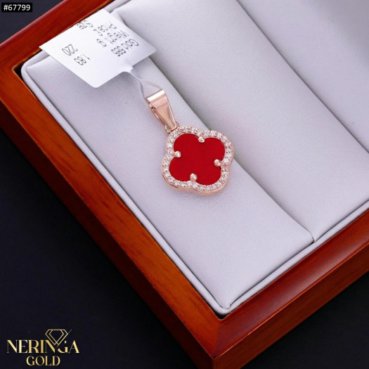 Rose gold pendant #67799