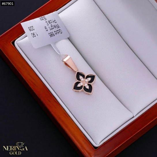 Rose gold pendant #67901