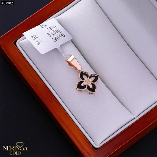 Rose gold pendant #67902