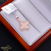 Rose gold pendant #67786