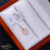 Rose gold letter pendant #66510