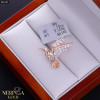 Rose gold clip and brooche #66443